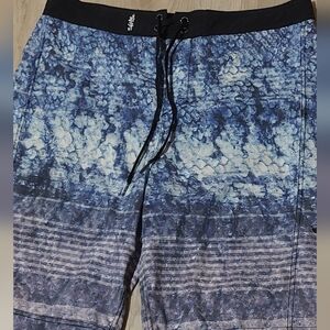 NEW Salt Life SLX-QD Aqua Trunks Size YXL Swim Board Shorts Water Skinz